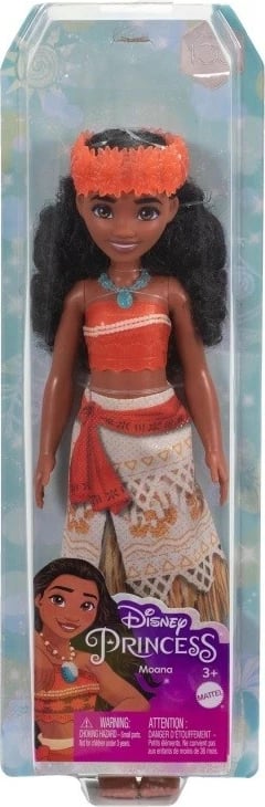 Kukull Disney Princess Vaiana Mattel HLW02/HPG68 me veshje tradicionale, për vajza