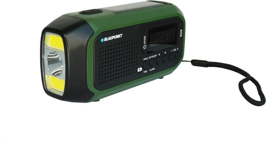 Radio portabile Blaupunkt ER20 me dritë, e gjelbër