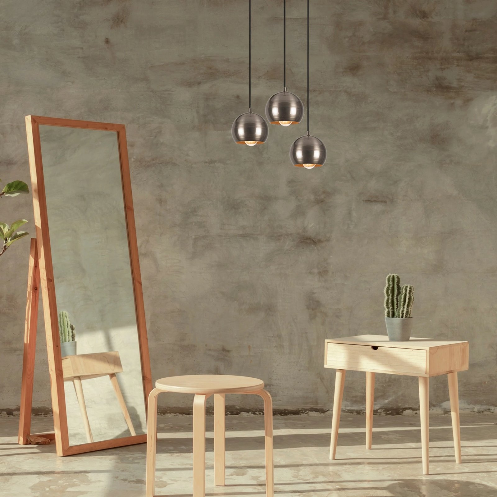 Llambë tavani Opviq, Berceste - 241-S2, ngjyrë platini