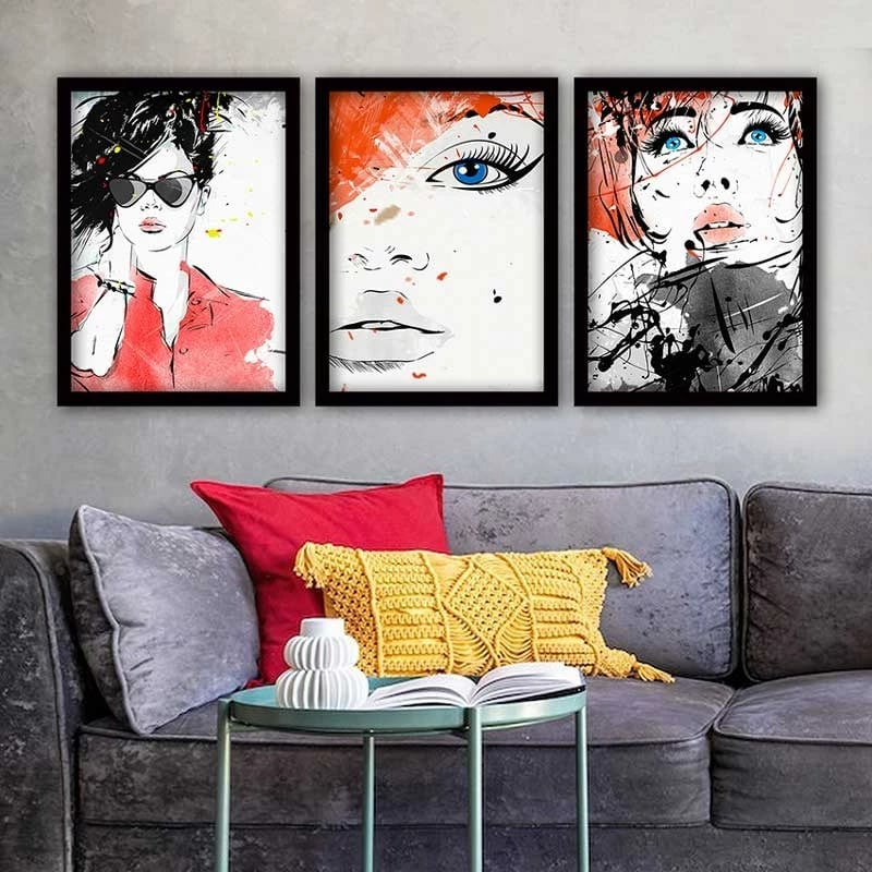 Pikturë dekorative me kornizë (3 pjesë), Wallity, 3SC_2848730_5575