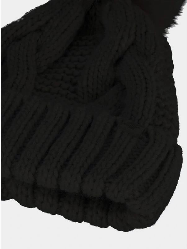 Kapelë dimri për femra 4f me pompon