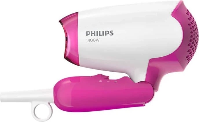 Fyell flokësh Philips, EssentialCare BHD003 / 00, bardhë-rozë