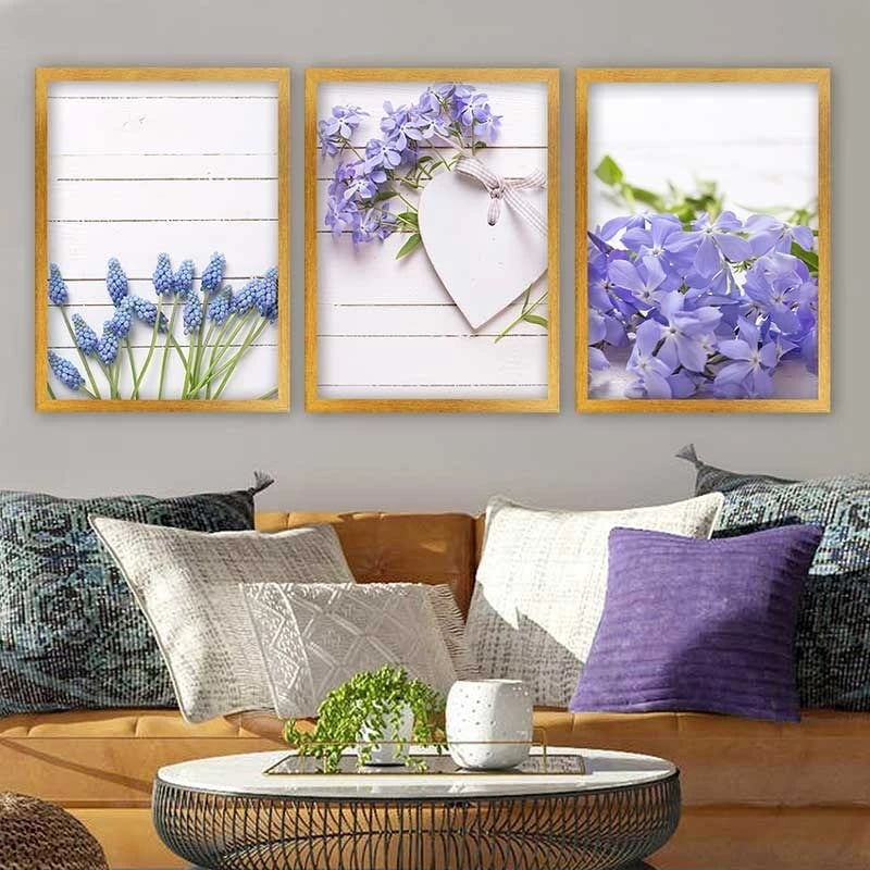 Set pikturash dekorative me kornizë, 3 pjesë, Wallity, 3AC_32738270_3545