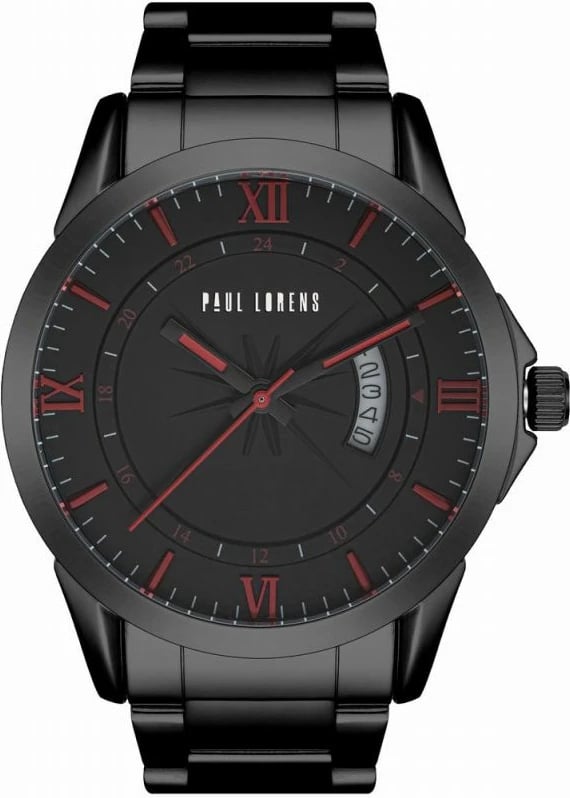 Orë dore për meshkuj Paul Lorens, e zezë