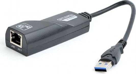 Adapter USB në LAN Gembird NIC-U3-02, USB 3.0, i zi