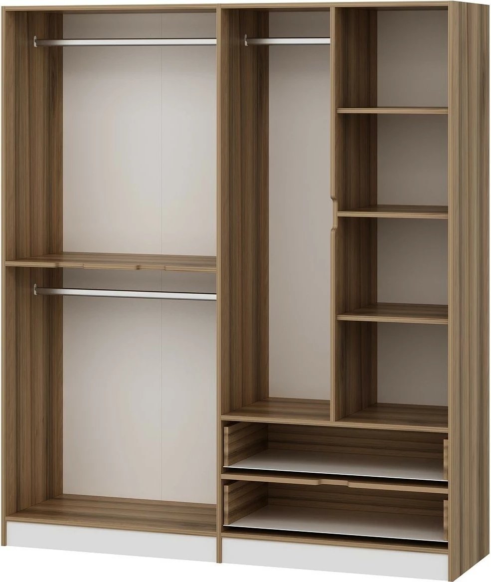 Dollap rrobash Skye Decor, Elina - 7926, ngjyrë dore