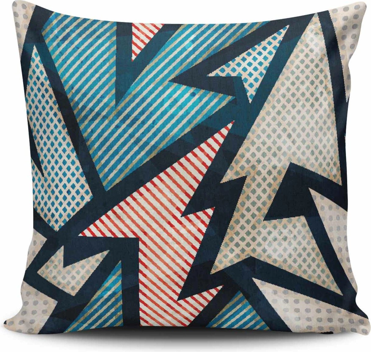 Jastëk Aberto Design, NKRLNT-219, shumëngjyrësh, 43x43cm