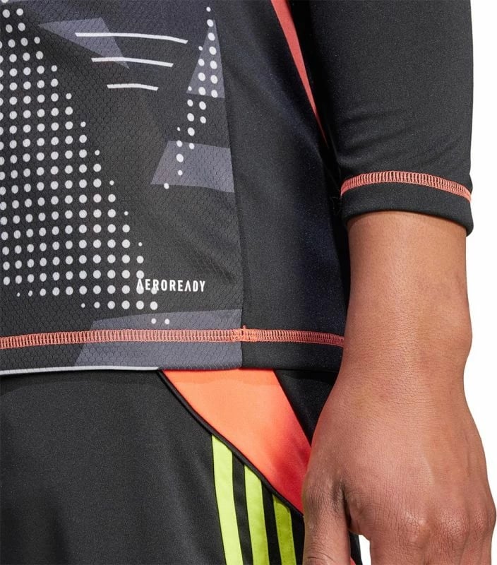 Fanellë portieri për meshkuj adidas Tiro 24, e zezë