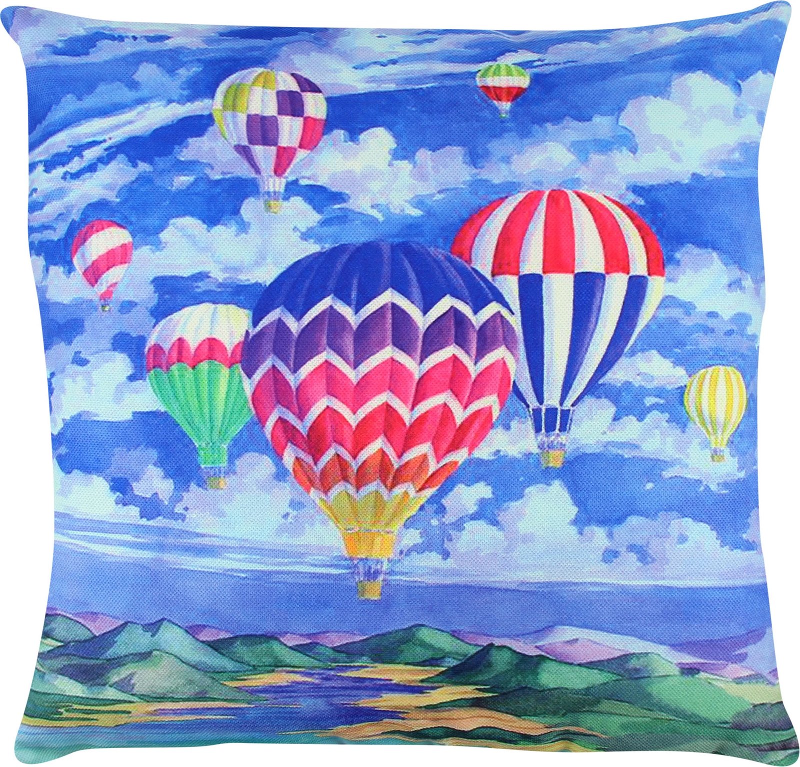 Jastëk dekorativ, shumëngjyrësh, Evila Originals, A12596, 43x43cm