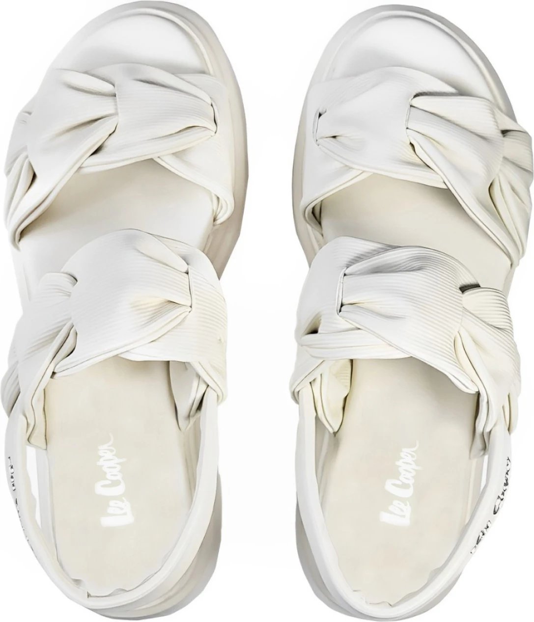 Sandale për femra Lee Cooper, krem