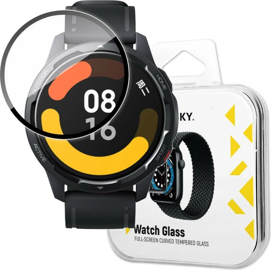 Xham mbrojtës hibrid për Xiaomi Watch Color 2, Wozinsky, i zi