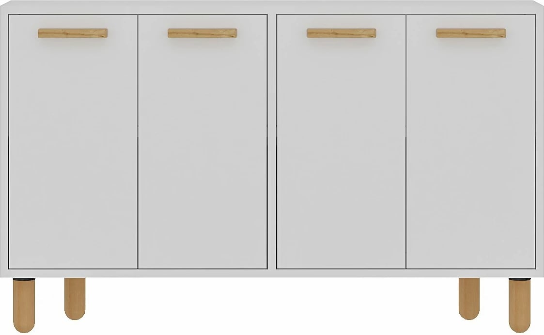 Konsolë Skye Decor, Venedik, e bardhë