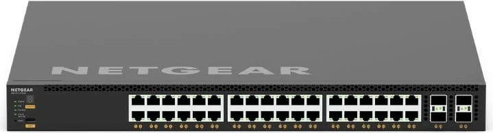 Switch i menaxhuar Netgear XSM4340CV M4350-36X4V, 36x10G PoE++, 4xSFP28, Rack