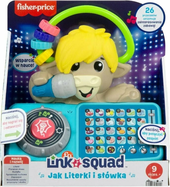 Lodër edukative Fisher-Price Link Squad, MATTEL, për fëmijë