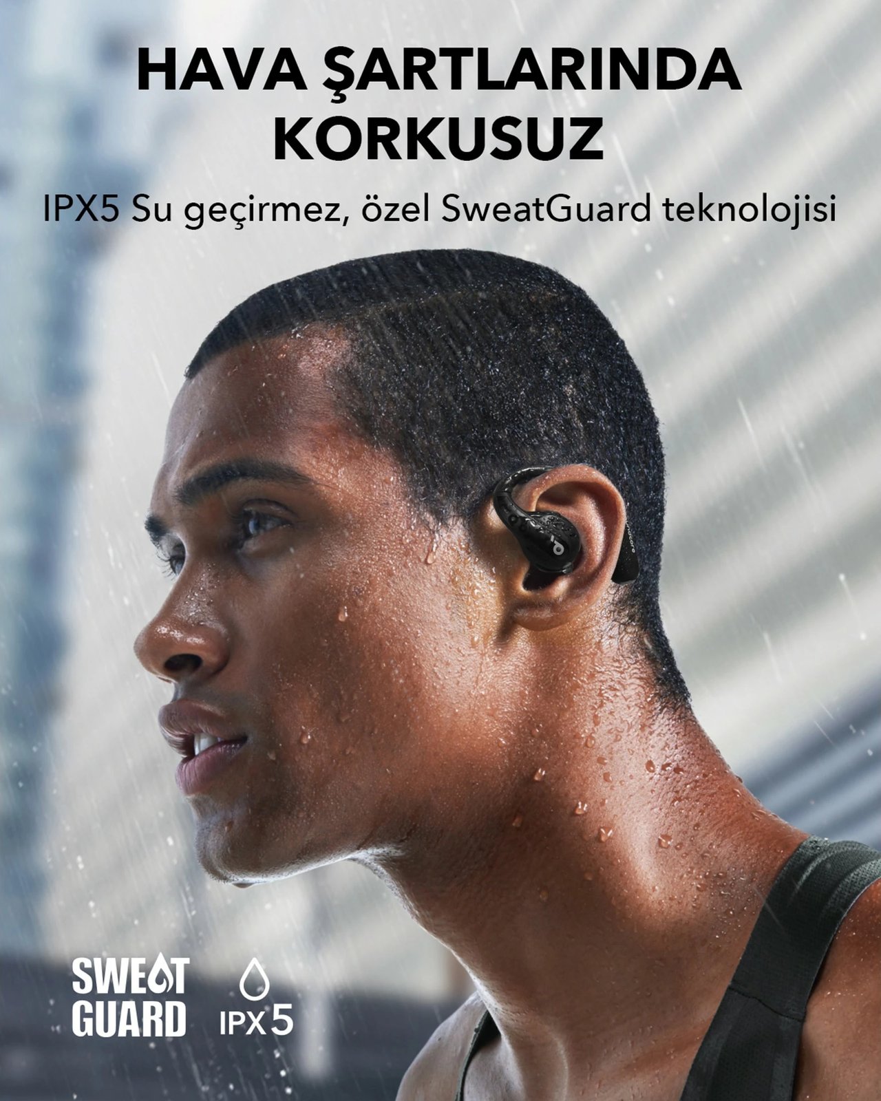 Kufje Anker Soundcore AeroFit Pro, Dynamic Black