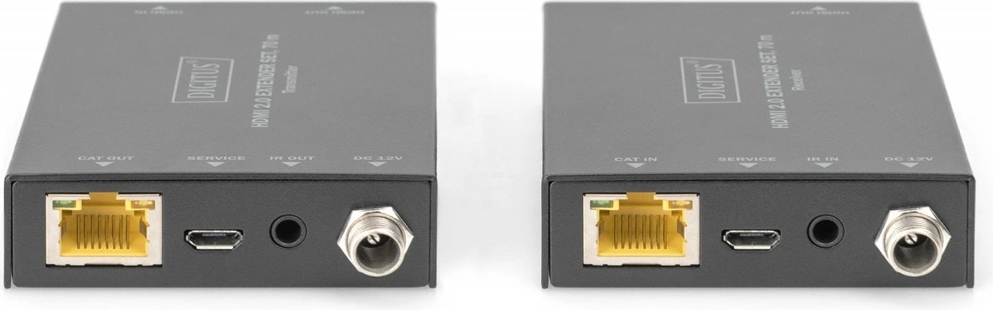 Set zgjatues HDMI Digitus DS-55506, 70m, PoC, 4K 60Hz, i zi