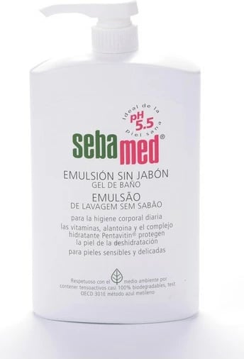 Larës për fytyrë dhe trup SEBAMED Liquid, unisex, 1000ml