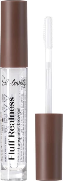 Xhel për vetulla Lovely Fluff Realness Transparent për femra, 4g
