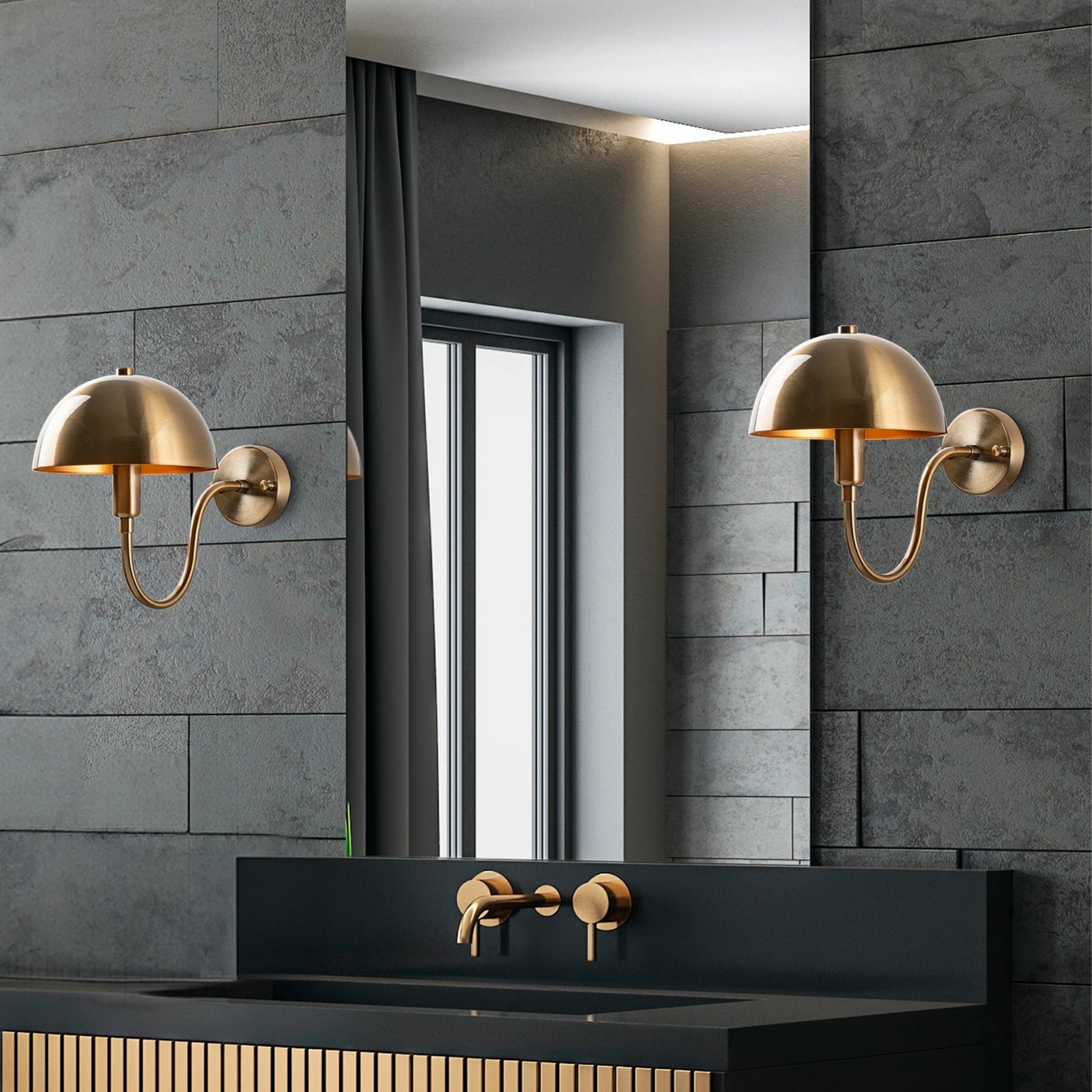 Llambë muri Opviq, Togg - 14826, ngjyrë ari