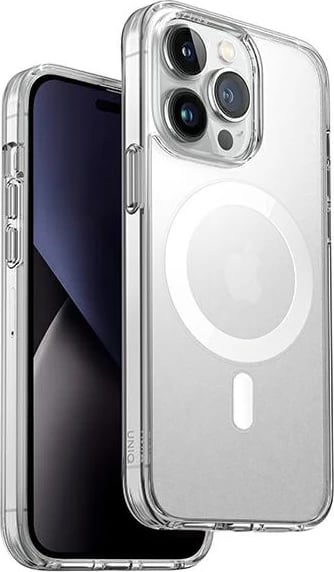 Mbështjellës UNIQ LifePro Xtreme Magclick Charging për iPhone 14 Pro Max, transparent