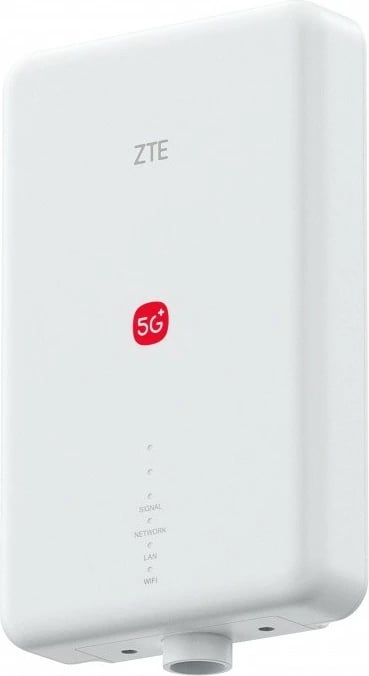 Router ZTE G5 Max Pro 5G-A Wi-Fi 7 3.6 Gb/s 4x4 MIMO IP65 13 dBi 6 antena i bardhë