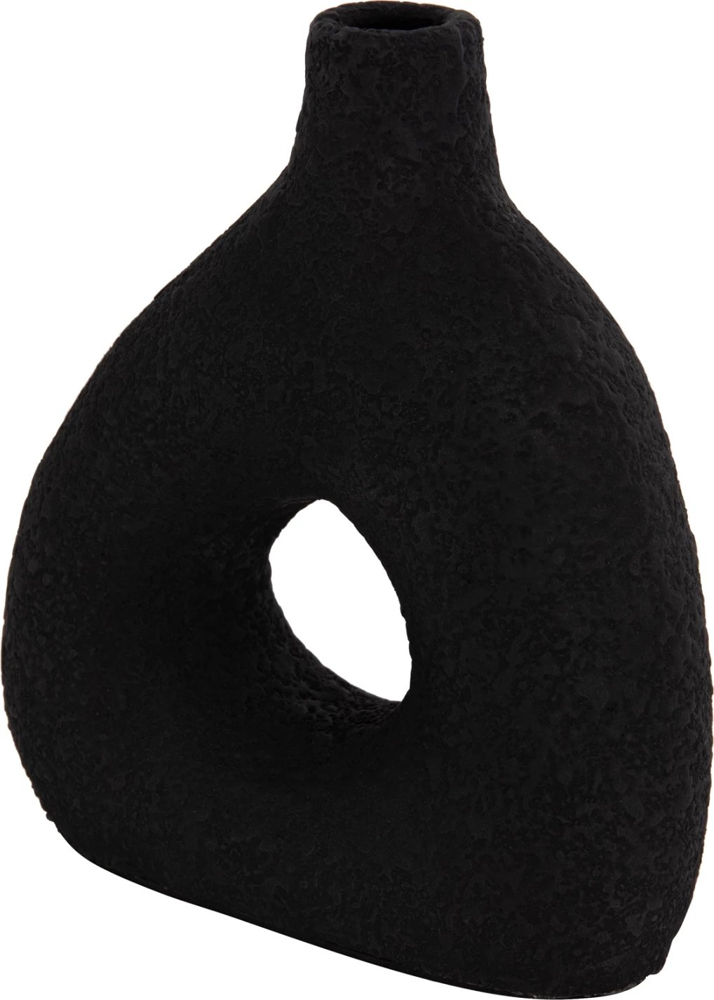 Vazo dekorative tavoline DECANT, terrakotë, e zezë, 17x6.5x20cm Vazo dekorative tavoline DECANT, terrakotë, e zezë, 17x6.5x20cm