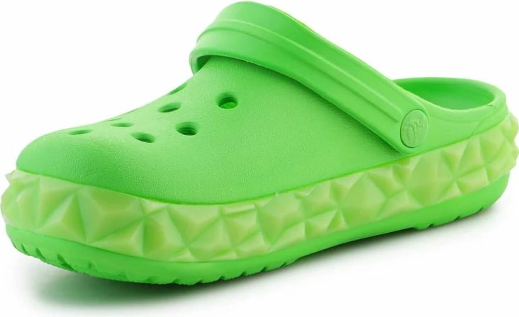 Papuqe për fëmijë Crocs, të gjelbra