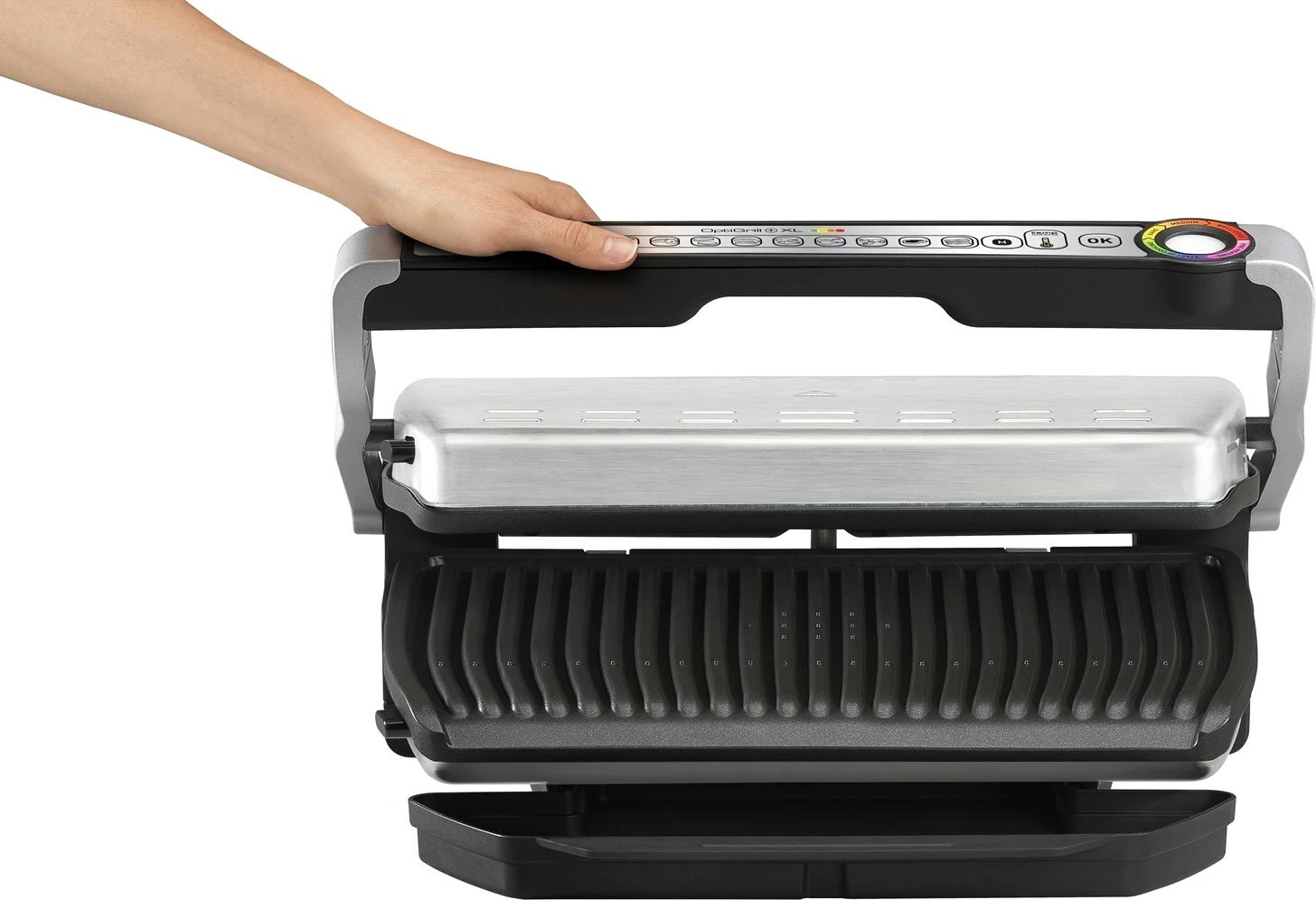 Grill kontakt Tefal GC724D, e zezë