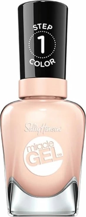 Llak për thonj Sally Hansen Miracle Gel 187 Sheer Happiness për femra 14.7ml