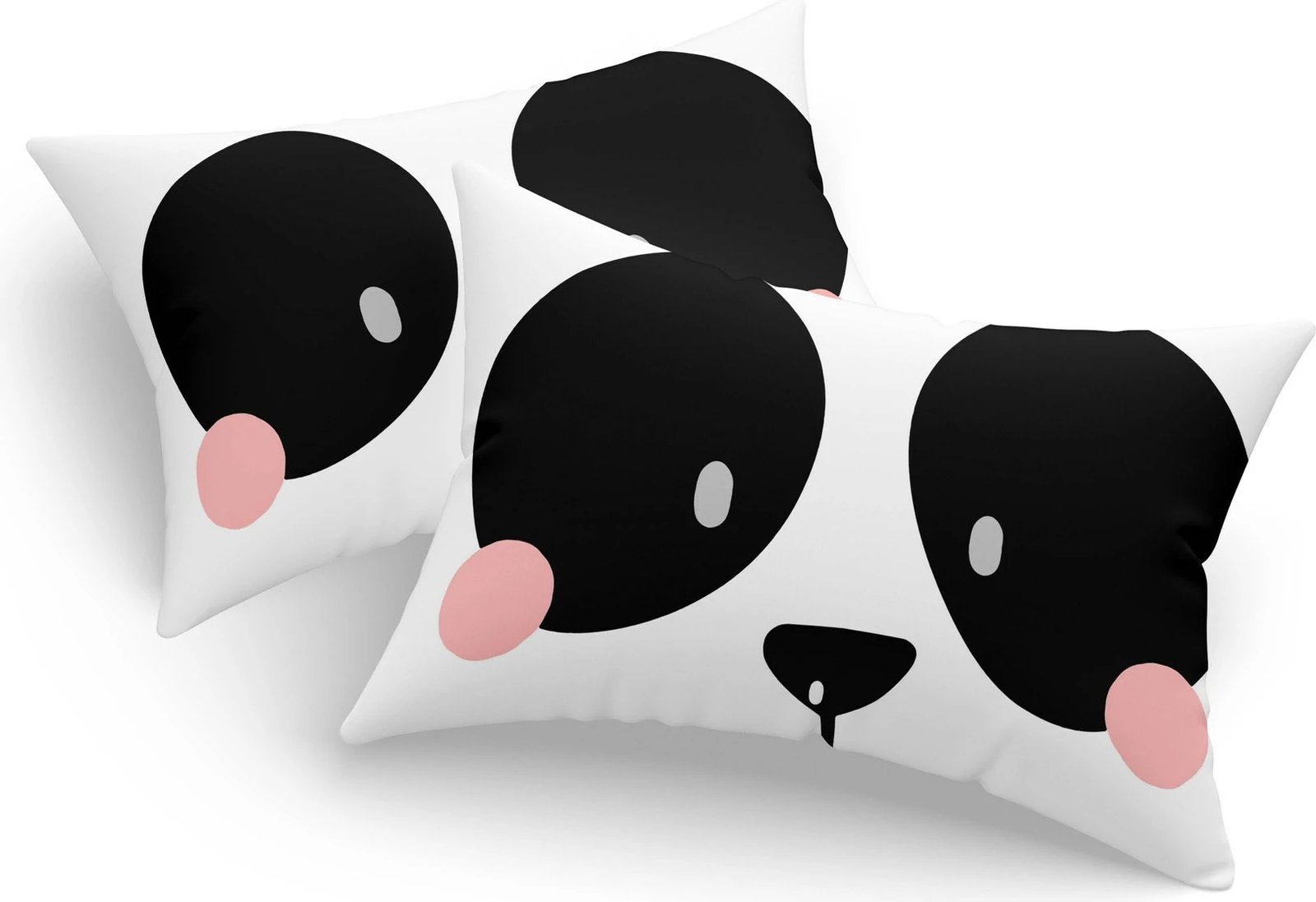 Set këllëfësh jastëku (2 copë), L'essentiel Panida, rozë