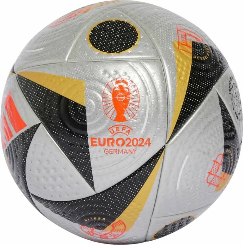 Top futbolli adidas, gri/argjendtë