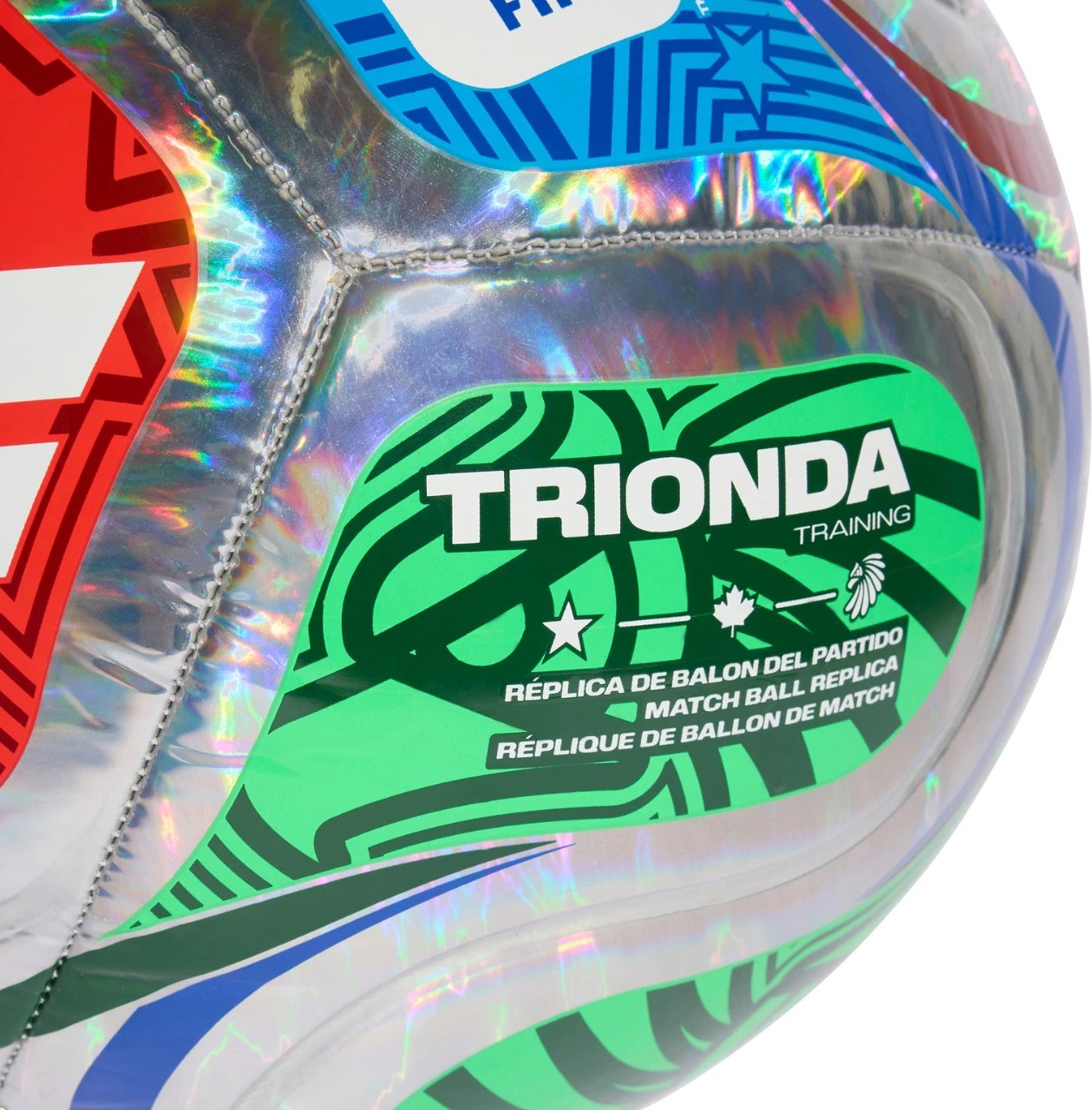 Top futbolli adidas, shumëngjyrëshe