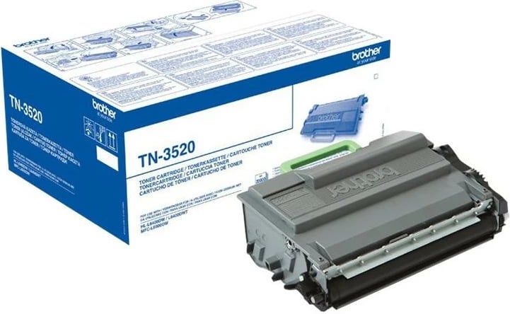 Toner Brother TN-3520 rendiment 9,750–23,700 faqe, i zi