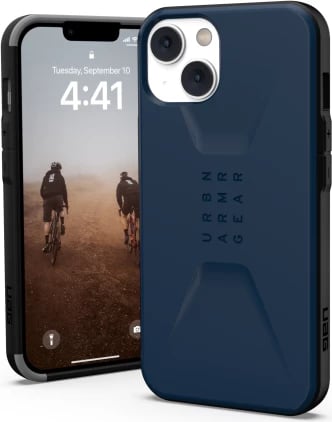 Mbështjellës UAG Civilian për iPhone 14 Plus, kaltër