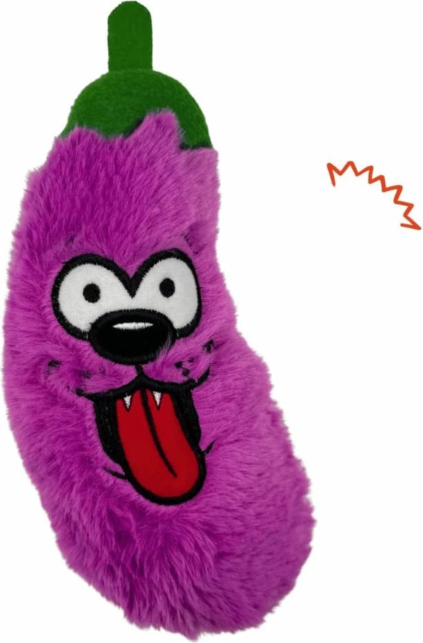 Lodër për qen, pelushi, ngjyrë e purpurt, Paws & Whiskers, Havhav 1026, 26x11cm