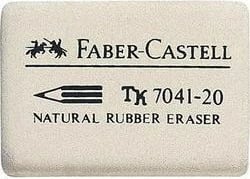 Gomë FABER-CASTELL 7041-20, pa latex, e bardhë