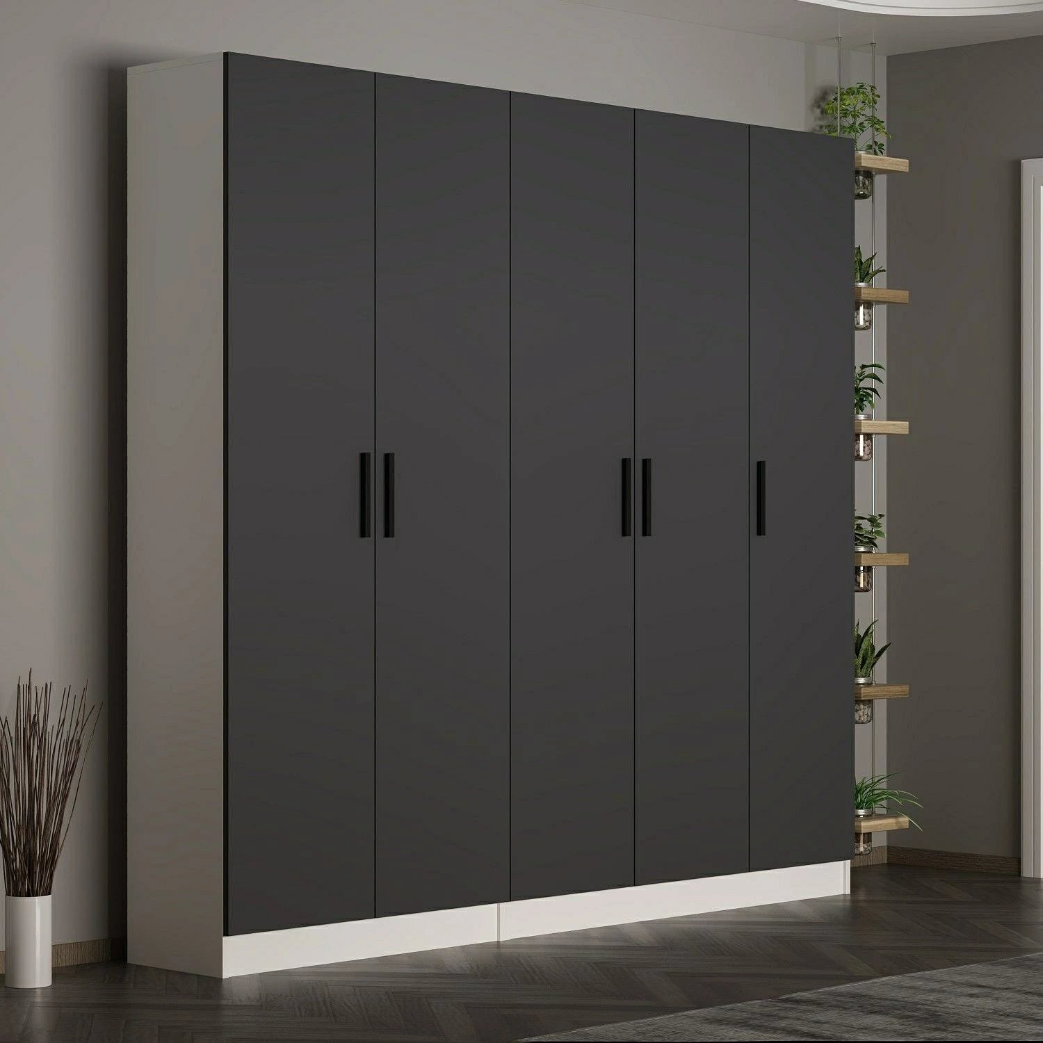 Stendë korridori Skye Decor, ngjyrë antracit, Noah - 8212