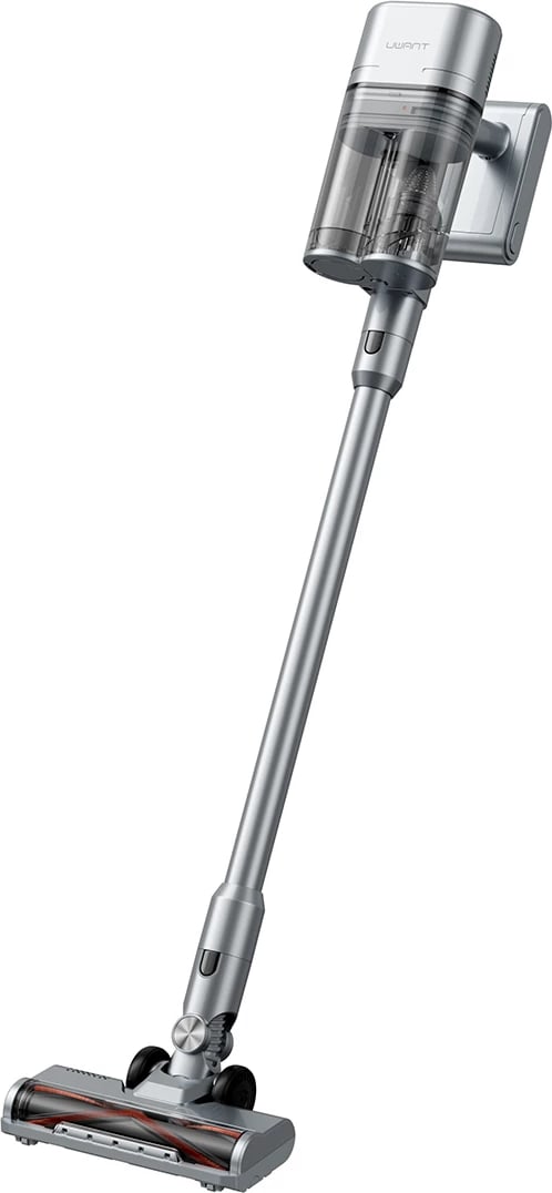 Fshesë me korrent pa kabllo UWANT V100, 200AW, 20000mAh, Gri, set me bazë 4-në-1