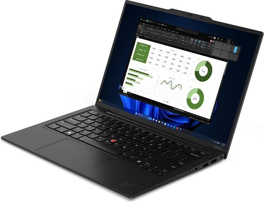 Laptop Lenovo ThinkPad X1 Carbon, 14", Intel Core Ultra 7, 16GB RAM, 512GB SSD, i zi 