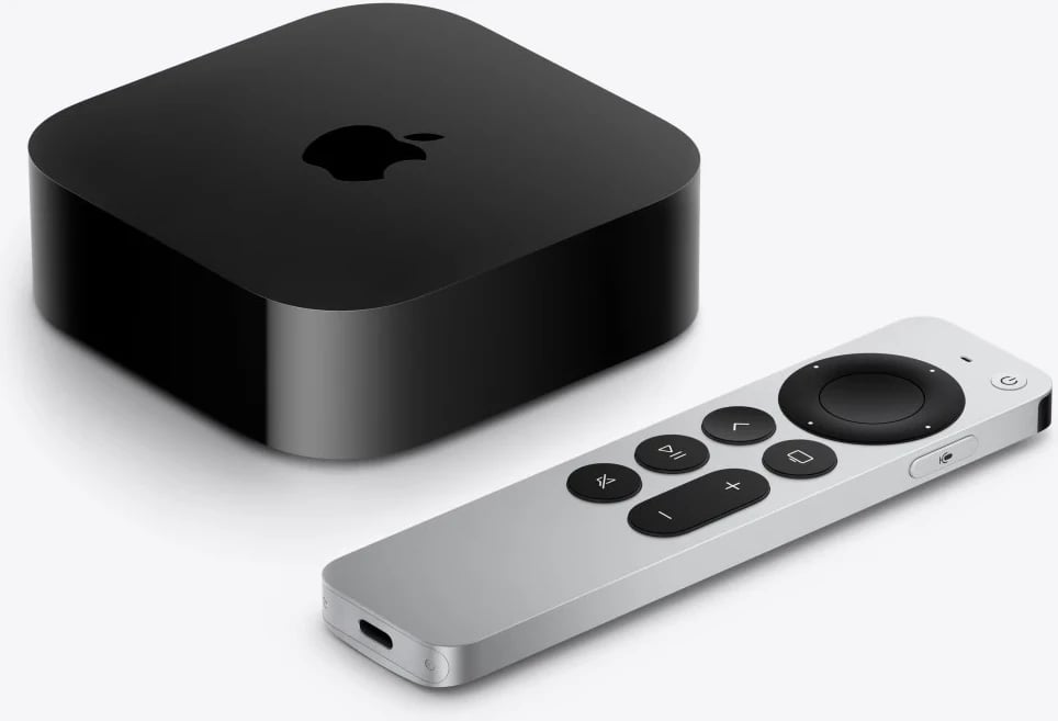 Apple TV (gen.3), Wi-Fi+Cellular, 128GB, 4K, e zezë