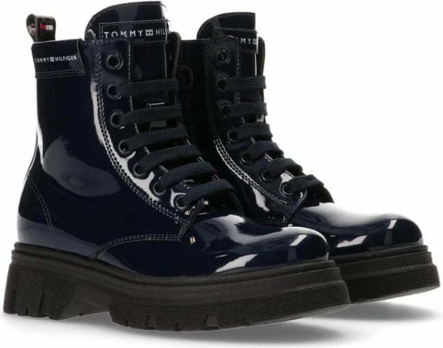 Çizme për femra Tommy Hilfiger, të zeza