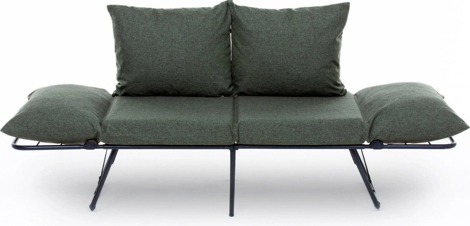 Divan i gjelbër, 2 vende, shndërrohet në shtrat, Viper