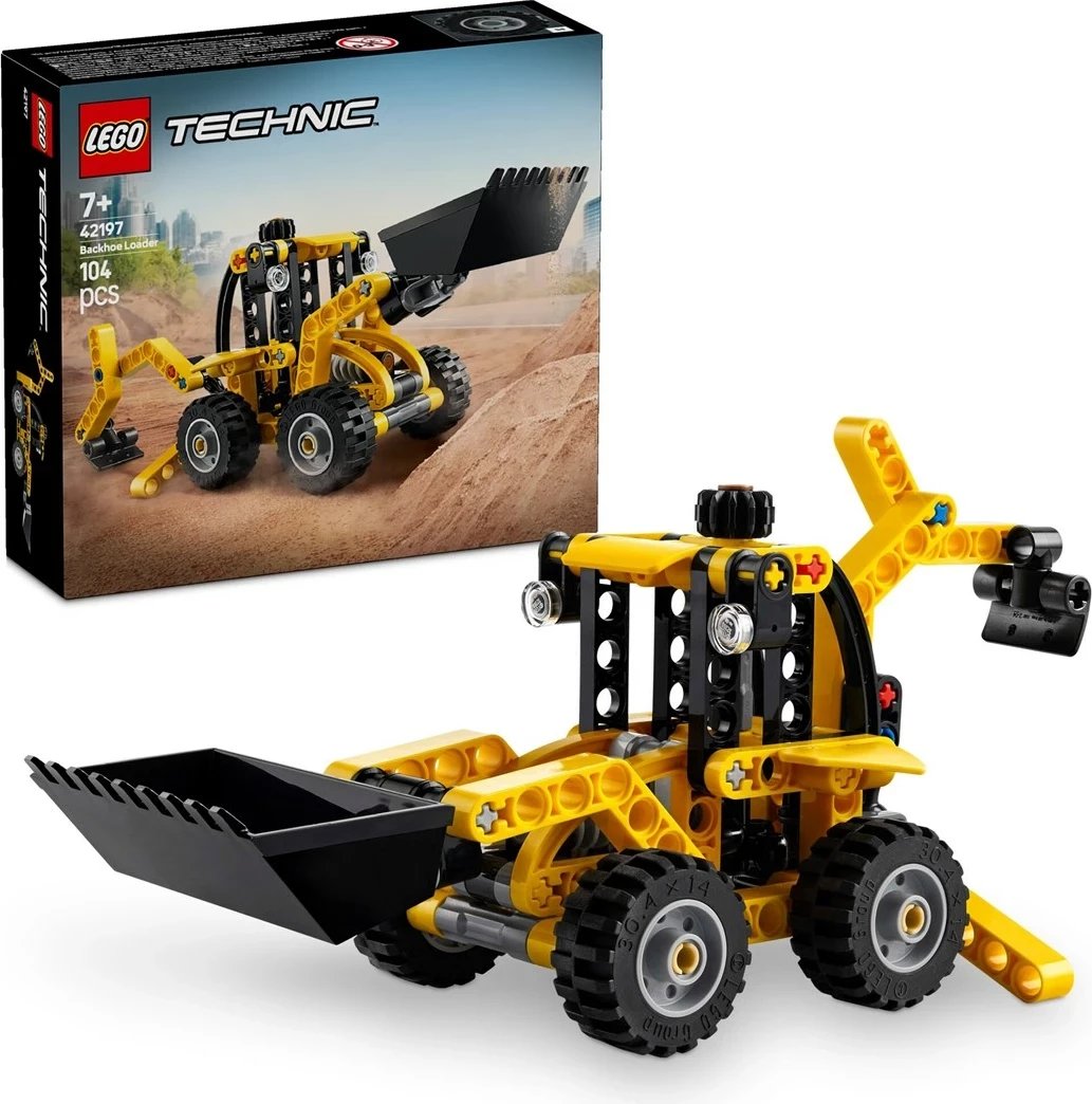 Set LEGO Technic 42197, për fëmijë 7+ vjeç, 104 pjesë, Verdhë