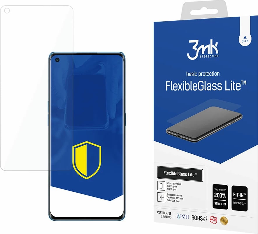 Xham hibrid mbrojtës 3mk FlexibleGlass Lite për Oppo Reno 6 5G, ultra i hollë