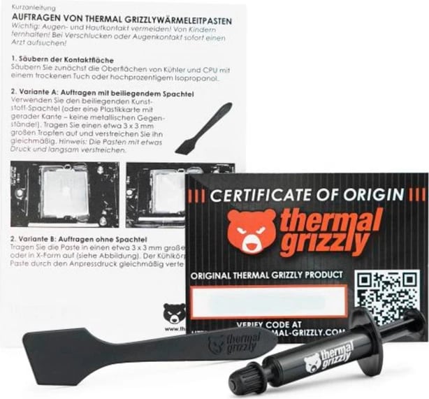 Pastë termike Thermal Grizzly Kryonaut 1G / 0.27ml