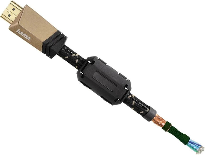 Kabllo HDMI Hama 205026, 3m, 4K, e zezë