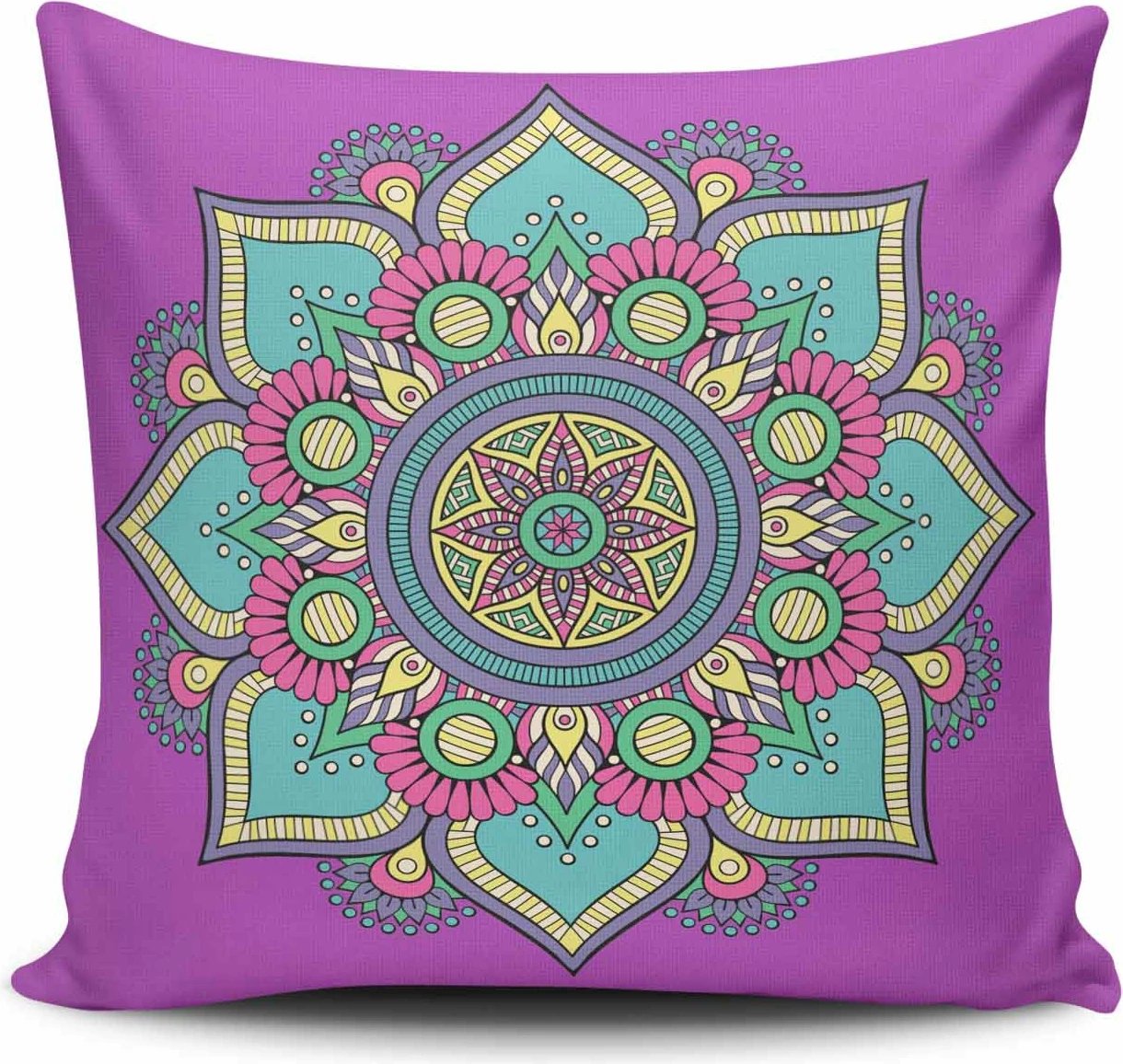 Jastëk dekorativ Aberto Design, NKRLNT-377, shumëngjyrësh, 43x43cm