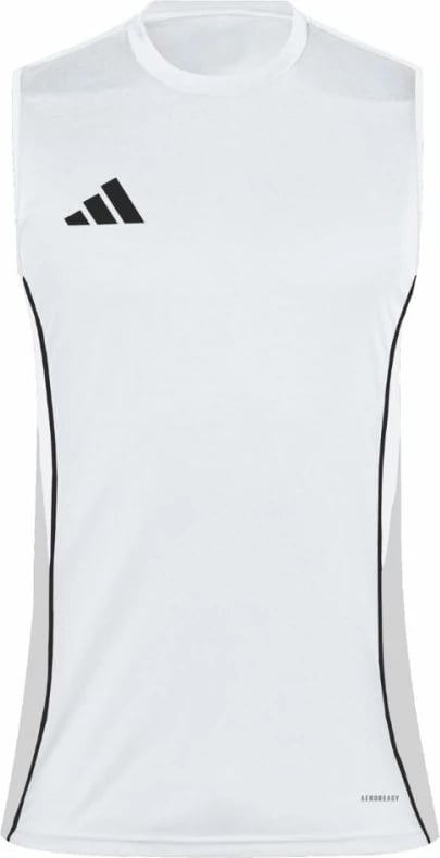 Fanellë pa mëngë për meshkuj adidas, e bardhë