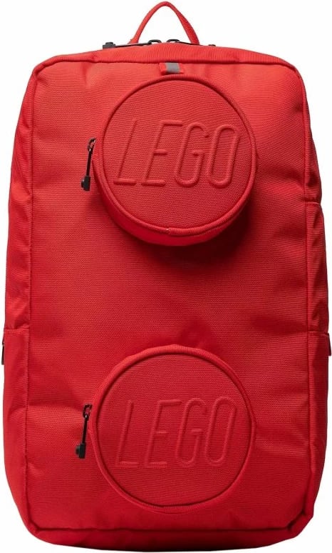 Çantë shpine Lego për fëmijë, e kuqe