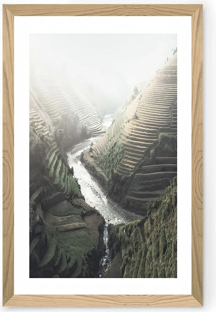 Pikturë dekorative për mur, multikolor, Tekhammdf135, 33x48cm